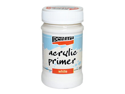 Podkladová základná akrylová farba PENTART 100ml - biela
