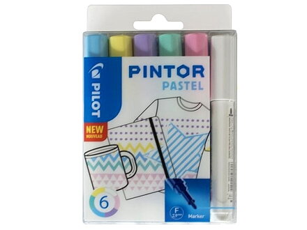 Sada popisovačov PILOT Pintor F - Pastel
