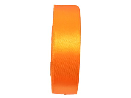 Saténová stuha 25mm - oranžová