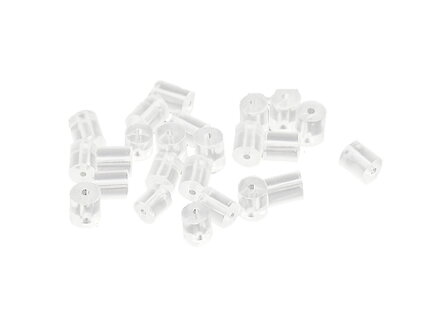 Silikónové poistky na puzety 4x2,5mm valček cca 20ks