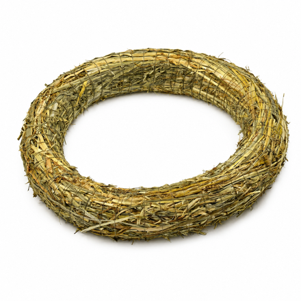 Slamený veniec 15cm