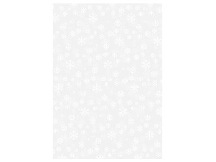 Transparentný papier 115g - vločky