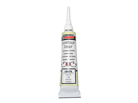 Univerzálna kontúra Pentart 20ml - perleť limeta