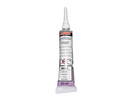 Univerzálna kontúra Pentart 20ml - staroružová