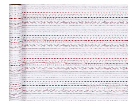 Vianočný baliaci papier 70cm 4m - kreslené motívy