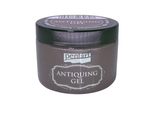Antikovací gél PENTART 150ml - hnedý