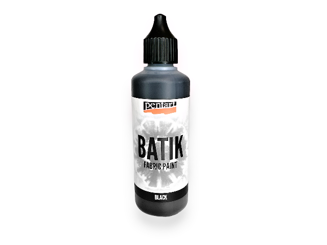 Batikovacia farba 80ml - čierna