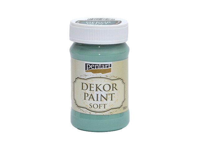 Dekor Paint - kriedová vintage farba 100ml - tyrkysovo zelená