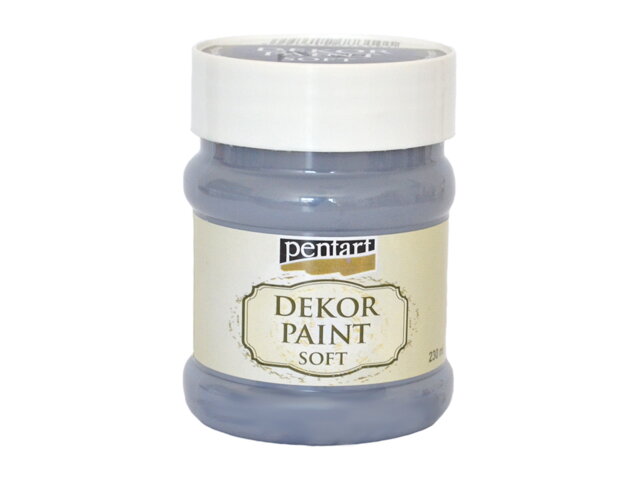 Dekor Paint - kriedová vintage farba 230ml - atramentová modrá - indigo