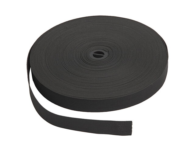 Elastická gumička 20mm - čierna