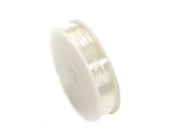 Elastický bižutérny silón 0,5mm 12m