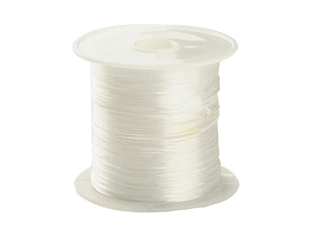 Elastický bižutérny silón okrúhly 0,6mm 100m