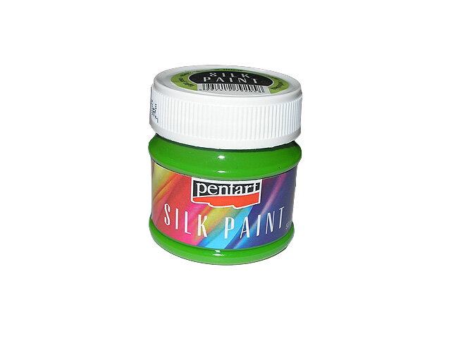Tekutá farba na hodváb a textil Pentart - 50ml - svetlozelená