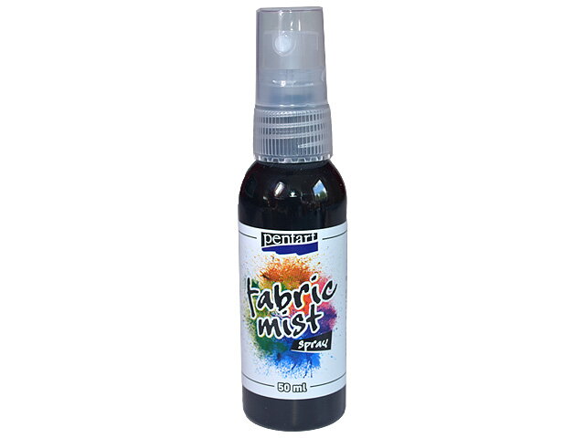 Farba na textil 50ml sprej - čierna