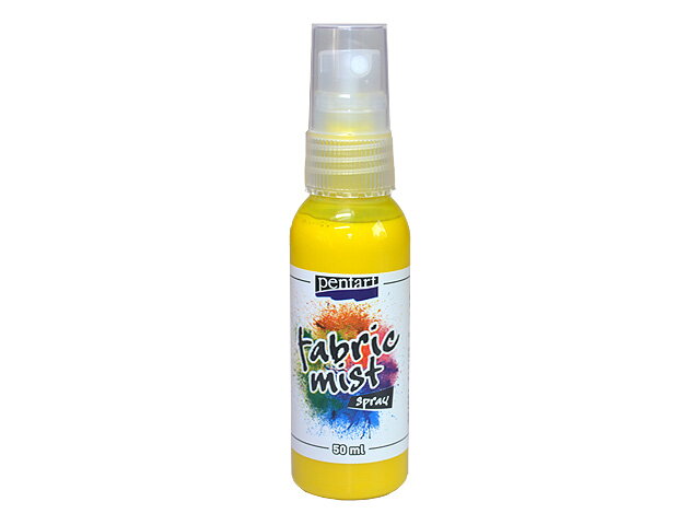 Farba na textil Fabric Mist 50ml sprej - žltá