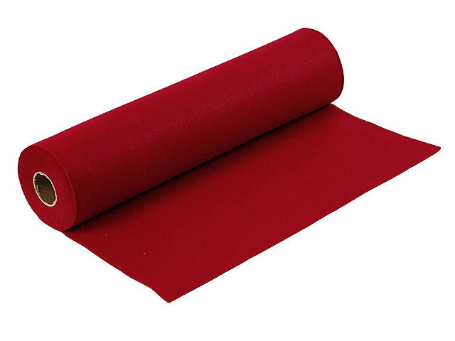 Filc 1,5 mm - 1m - antický červený
