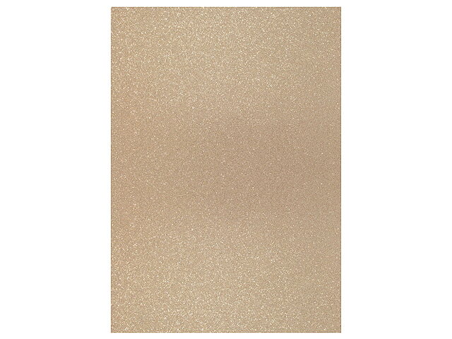 Glitrovaný papier 200g - pieskový