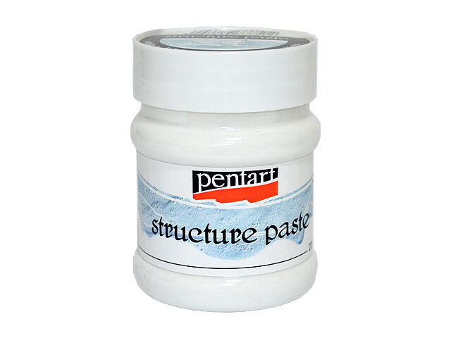 Jemná štruktúrovacia pasta PENTART 230ml - biela