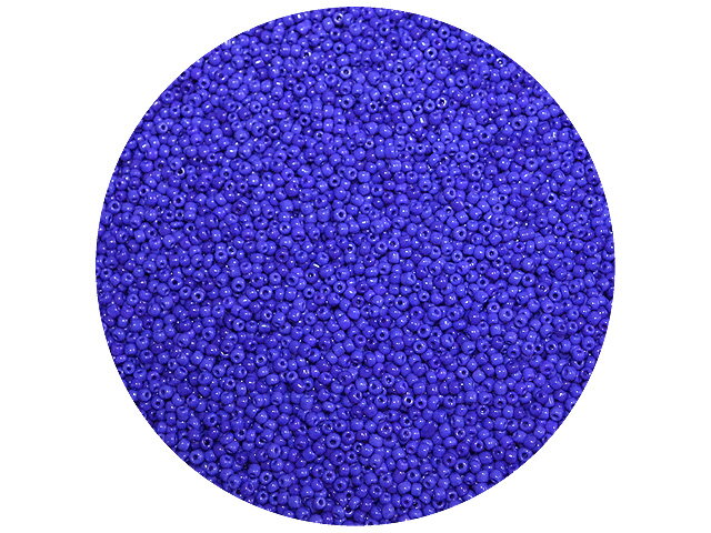 Korálky Rokajl 2mm 20g - nepriehľadné - tmavomodré