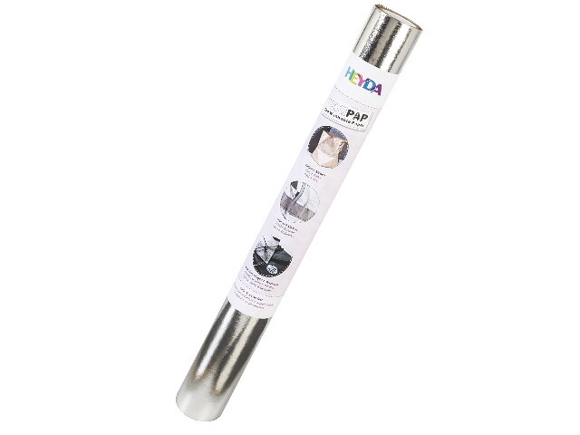 Kožený papier na šitie 1,1m - strieborný