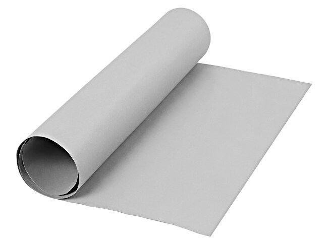 Kožený papier na šitie 1m - sivý