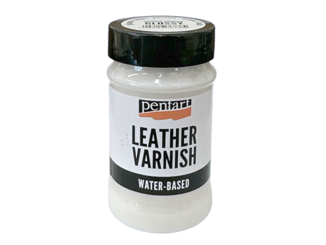 Lesklý lak na kožu Pentart 100ml