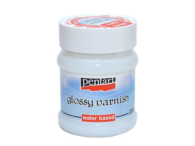 Lesklý lak na vodnej báze PENTART - 230ml