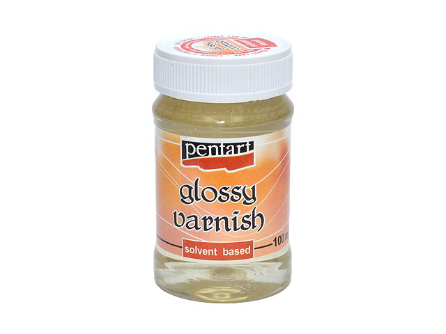 Lesklý lak PENTART na báze riedidla - 100 ml