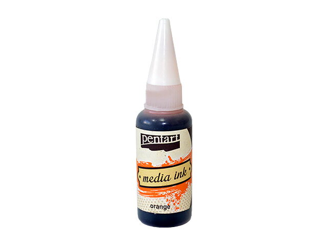Media ink PENTART - alkoholový atrament 20ml - pomaranč