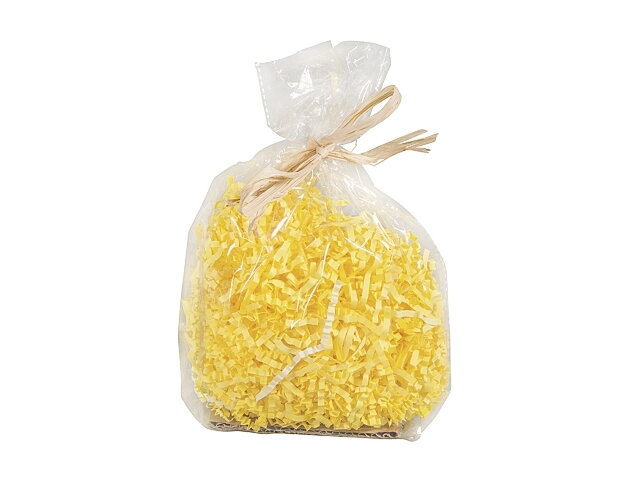 Papierové dekoračné pásiky - tráva - 50g - žlté