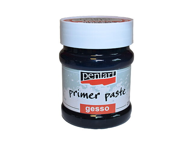 Podkladová pasta PENTART - 230ml čierna - GESSO