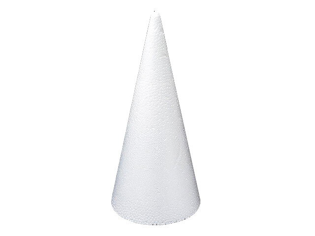 Polystyrénový kužeľ - 26 cm