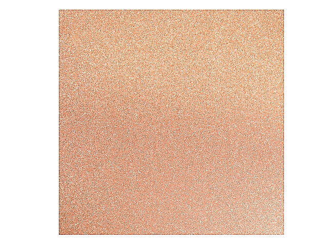 Scrapbookový papier metalický 30,5cm - trblietavý medený