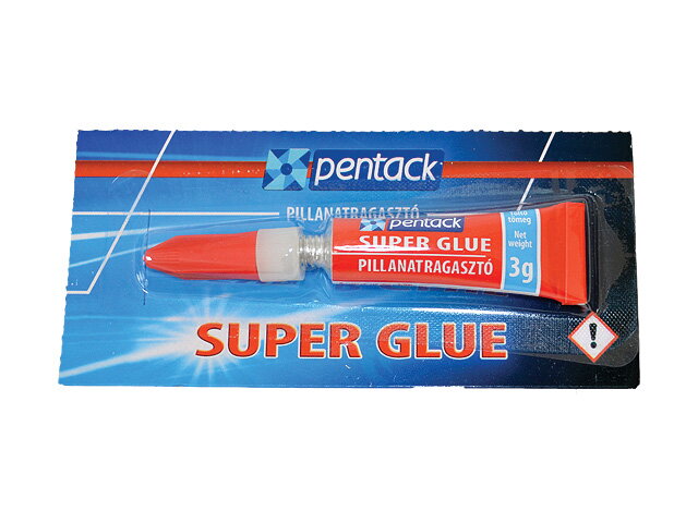 Sekundové extra silné lepidlo v tube - 3g