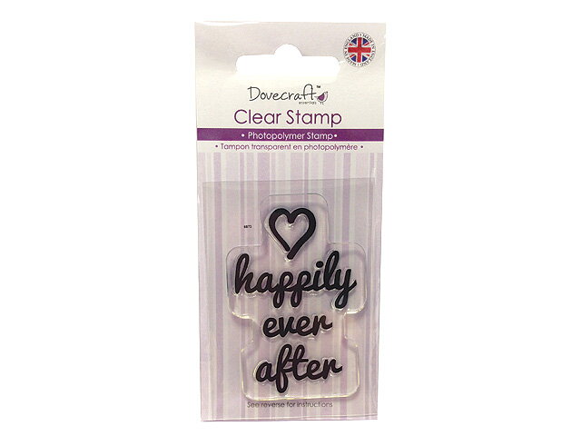Silikónová pečiatka - happily ever after