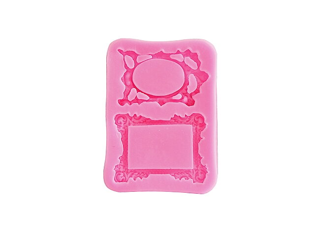 Silikónová vytláčacia forma 2 rámčeky 10x7cm