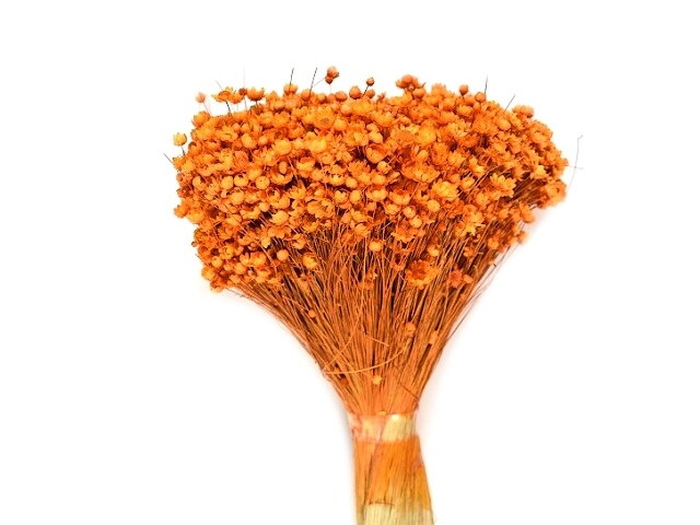 Sušené mini slamienky Glixia Marcela 75g kytička - oranžové