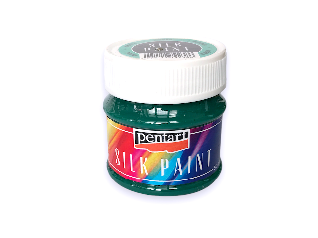 Tekutá farba na hodváb a textil Pentart - 50ml - mätová