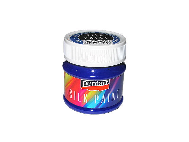 Tekutá farba na hodváb a textil Pentart - 50ml - modrá