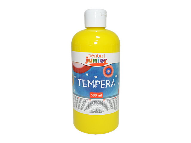 Temperová farba PENTART JUNIOR 500ml - žltá