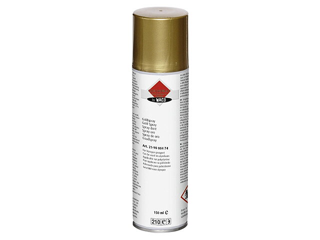 Zlatý sprej - aj na polystyrén - 150ml