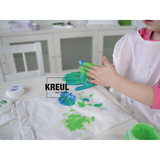 Detské prstové farby na textil KREUL Mucki - 6x150ml