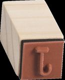 Sada pečiatok v drevenej krabičke - abeceda s číslami