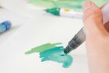 Plniace pero na akvarel a vodové farby - tenký hrot