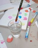 Sada akvarelových pier 6ks KREUL SOLO GOYA - paper love