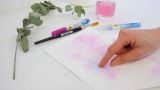Akvarelové pero so štetcovým hrotom AQUA SOLO GOYA KREUL - magenta