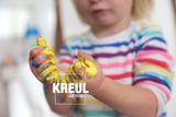 Detské prstové farby KREUL Mucki 4x150ml - metalické