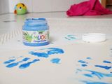 Detské prstové farby KREUL Mucki 4x150ml - žiarivé neónové