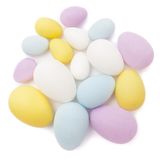 Ozdobné vajíčka s dierkou 16ks - svetlé pastelové farby