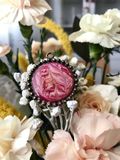 Perleťový minerálny prášok Art Mica PENTART 9g - marhuľovo ružový